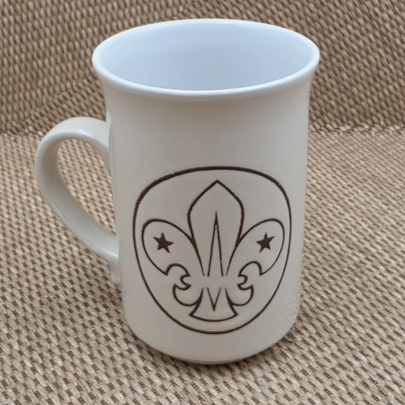 Boy Scouts Baden Powell House of London Coffee Cup Stoneware Mug Ashdale Pottery - Picture 3 of 6